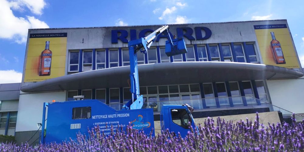 Intervention d'Hydronet sur le nettoyage d'une usine d'agroalimentaire